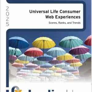 2025 Universal Life Consumer Web Experiences: Scores, Ranks, and Trends